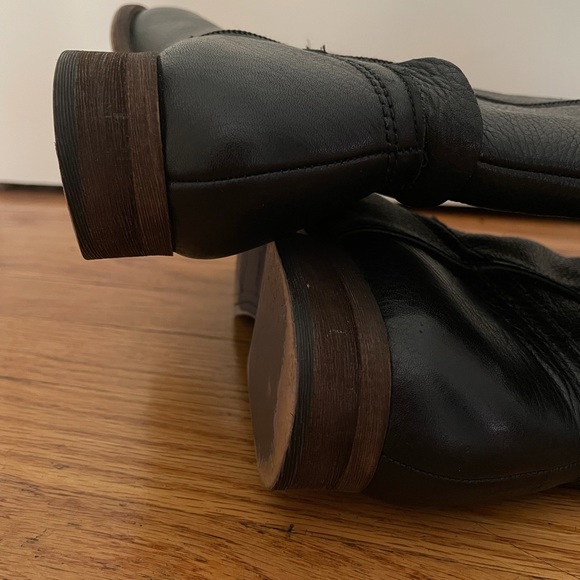 Franco Sarto Leather Over Knee Boot - Picture 6 of 7